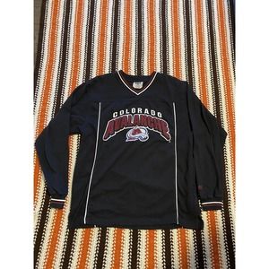 Vintage 90s Lee Sport NHL Colorado Avalanche Crewneck Sweat Shirt Adult Size M